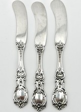 Reed & Barton Sterling Silver Flat Butter Knife Spreader - Francis I No Monogram