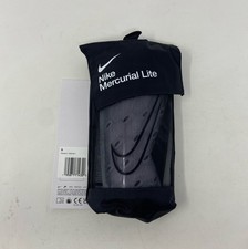 Nike Mercurial Lite Soccer Shin Guards White/White/Black Size Small DV1771-100