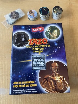 Walkers Star Wars Trilogy Special Edition Tazo Collectors Force Pack & Tazos