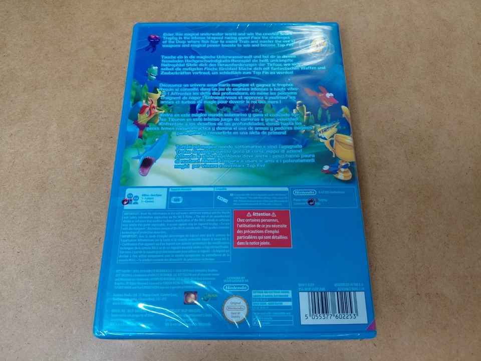 Jett Tailfin (Nintendo Wii U) Brand New and Sealed Game, PAL, PEGI 3 - Image 4 of 4