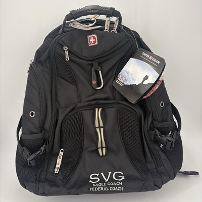 Swissgear SA1900 Scansmart Laptop Backpack TSA Friendly Tech Bag Black