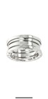 Bvlgari B Zero Ring - White Gold 3 band - Size 52. Used but great condition