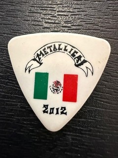 METALLICA #13 / 2012 MEXICO / TOUR GUITAR PICK