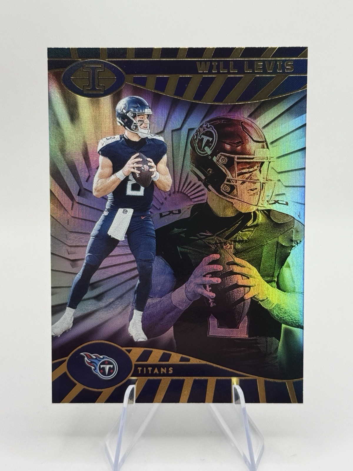 2024 Panini Illusions Will Levis #88 Tennessee Titans Trading Card FREE SHIPPING