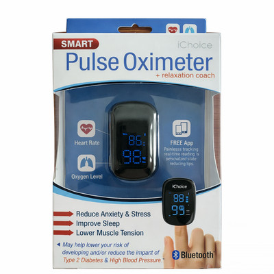ICHOICE Pulse Oximeter + Relaxation Coach OX200 Bluetooth BRAND NEW