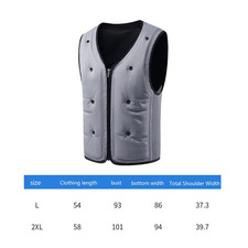 Cooling Vest for Adults Lightweight Ice Vest Reusable Summer Physical Cooling Ve