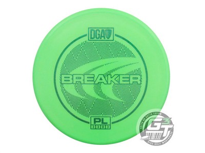 NEW DGA ProLine [OLD] Breaker 173-174g Lime Green Matrix Foil Putter Golf Disc