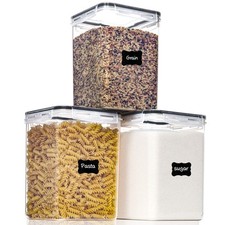 Airtight Food Storage Containers 5.2L, BPA-Free Canisters for Pantry