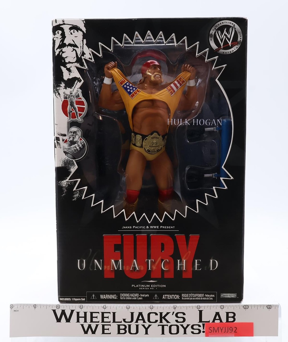 Hulk Hogan WWE Fury Unmatched Platinum Edition 2007 Jakks Pacific