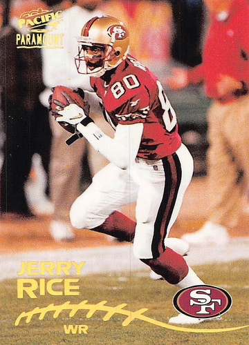 1998 Pacific Paramount Jerry Rice #211 card