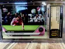 2025 Topps Now MLS Lionel Messi#120 Pristine Black Ten no reserve 