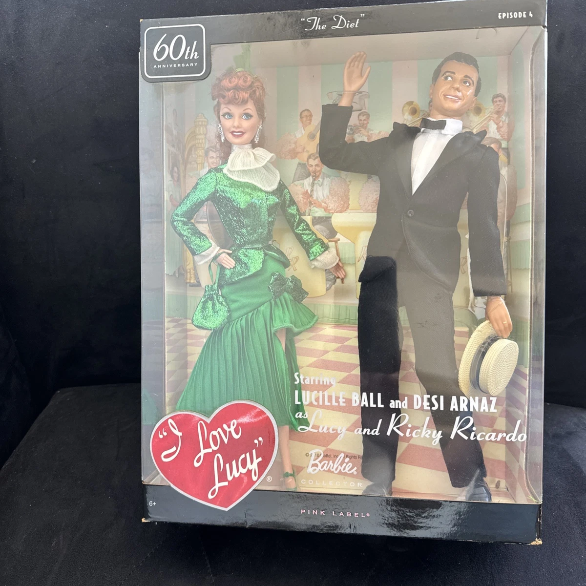 I Love Lucy Barbie Dolls & Doll Playsets without Vintage 2010 Year