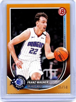 2025-26 Bowman #95 Franz Wagner Gold Border #/50