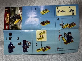 Lego 30168 Iron Patriot MK1 Gun Mounting System Marvel Super Heroes Minifig RARE