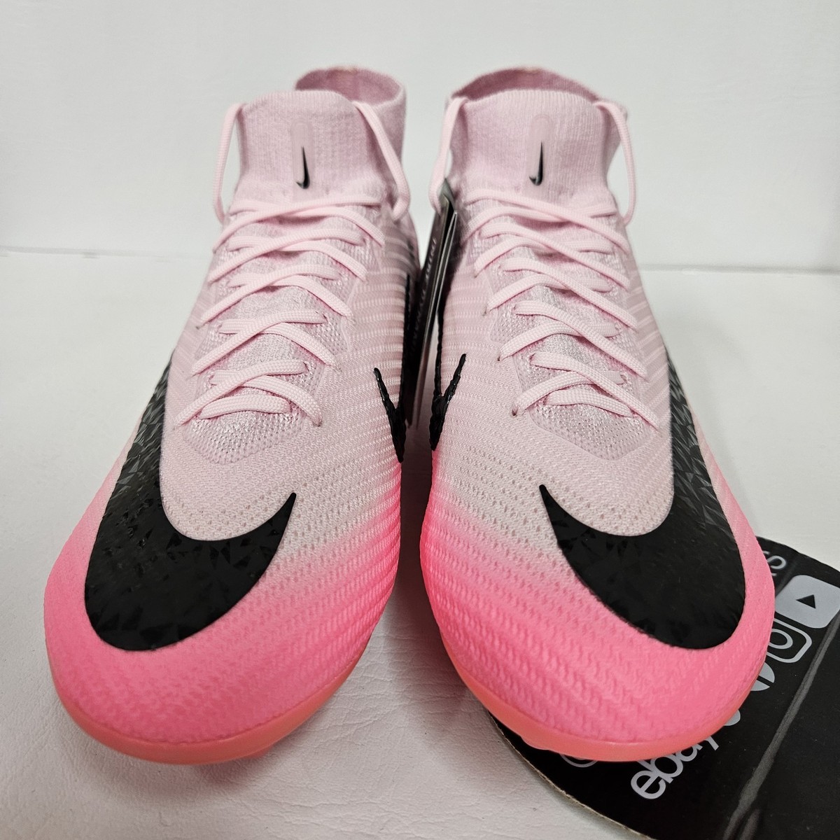 Nike Superfly 9 Elite AG Pro ACC Pink Soccer Cleat FD0245-601