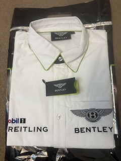 RARE BNWT NEVER WORN Bentley Motorsport GT3 Paddock Team Crew Shirt