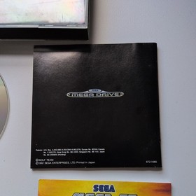 Sega Mega-CD Cobra Command & Sol Feace Game With Manuals