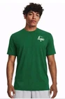 Under Armour Golf T-Shirt Men's XL Green Icon Logo “ Fore” Short Sleeve New