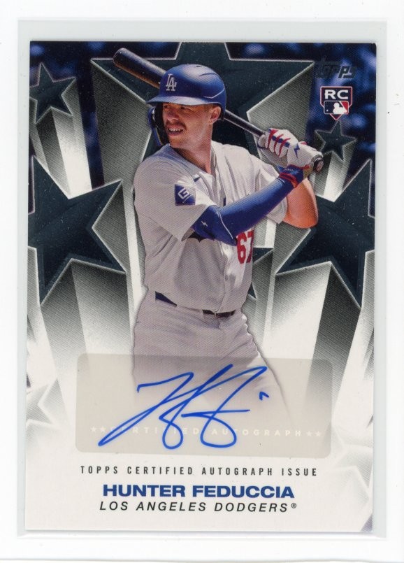 2025 Topps #BSA2-HF Hunter Feduccia Baseball Stars Autographs (Series Two)