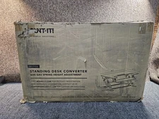 Mount-It! MI-7926 36"W Standing Desk Converter -Height Adjustable Stand Up Riser