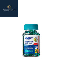 Equate Ibuprofen Mini Liquid Softgels, 200 mg, Pain Fever Relief, 160 Ct