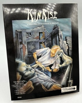 Stellar Games Kinrise Nightlife The Fall of New Night Sourcebook 1992