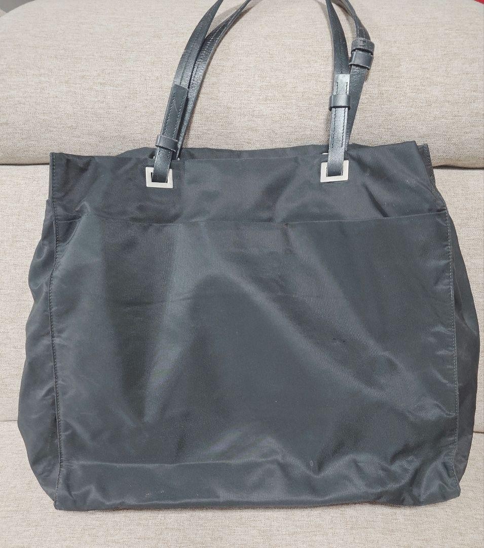 PRADA Nylon Tote Bag Black Stylish Authentic Women's Fashion Bag
