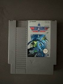 Top Gun The Second Mission NES PAL FRA CIB Complet Tested Working Konami