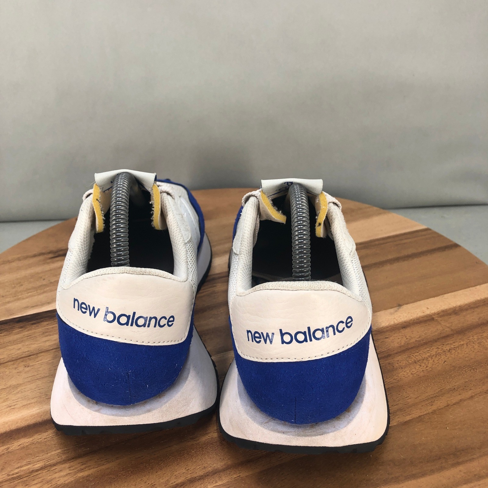 New Balance 237 Sneakers Blue White Suede Mesh Retro Running Shoes Mens 8 D thumbnail 5