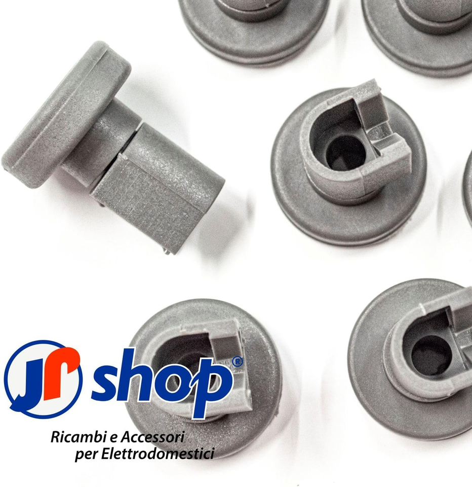 Kit Da 8 Ruote Per Cestello Lavastoviglie BOSCH Ricambi Rotelle Cesto - Foto 4