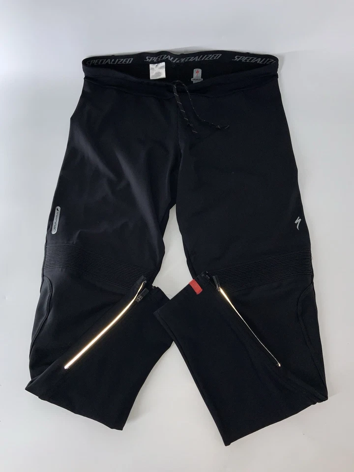 Pantalones de ciclismo especializados para mujer XL negros térmicos forrados con cordón YGI Foto 2 de 4