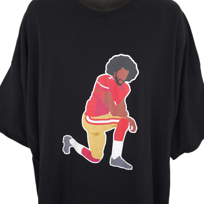 #ad Colin Kaepernick T Shirt Mens Size 5XL Black San Francisco 49ers Protest BLM $23.99
