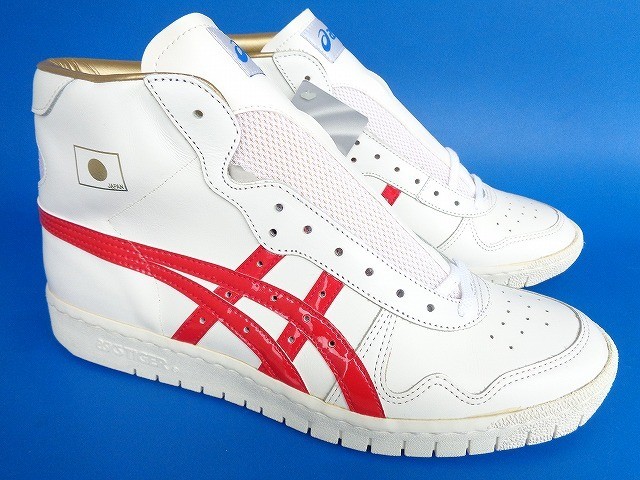 ASICS Basketball Shoes FABRE JAPAN L TBF707 White Red 29cm US11 | eBay