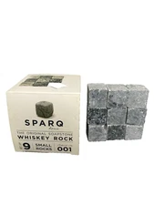SPARQ The Original Soapstone Whiskey Rocks Beverage Chilling Stones Cold Drinks
