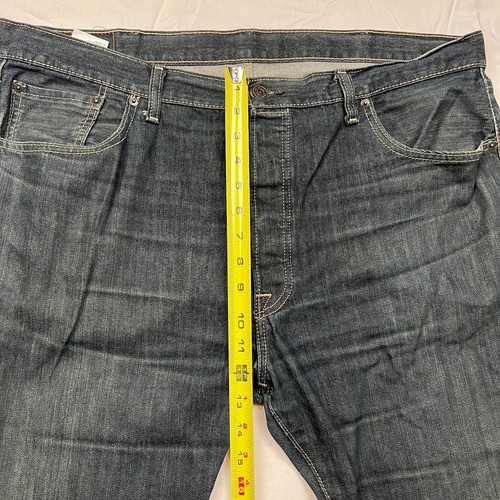 Levi's 501 Jeans Men's 40x32 (31" Inseam) Button Fly Blue Denim Pants Cotton - Picture 8 of 16