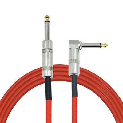 CMI 20ft 1/4'' Noiseless Electric Guitar Instrument Bass Amp Cable Pedal AMP Cord