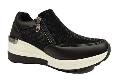 Truffle Cedar7 Sock Trainers Womens Wedge Fashion Trainers UK