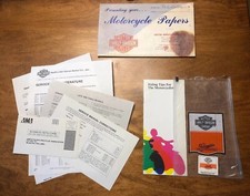 Harley Davidson MOTORCYCLE PAPERS Envelope Capitol Harley Lansing MI Bob Murray