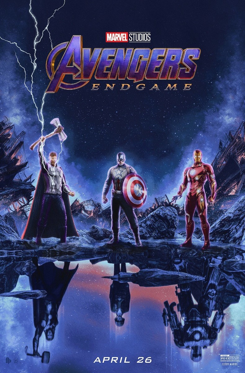 Marvel Avengers Endgame Movie A3 A4 POSTER PRINT 2019 Odeon ART