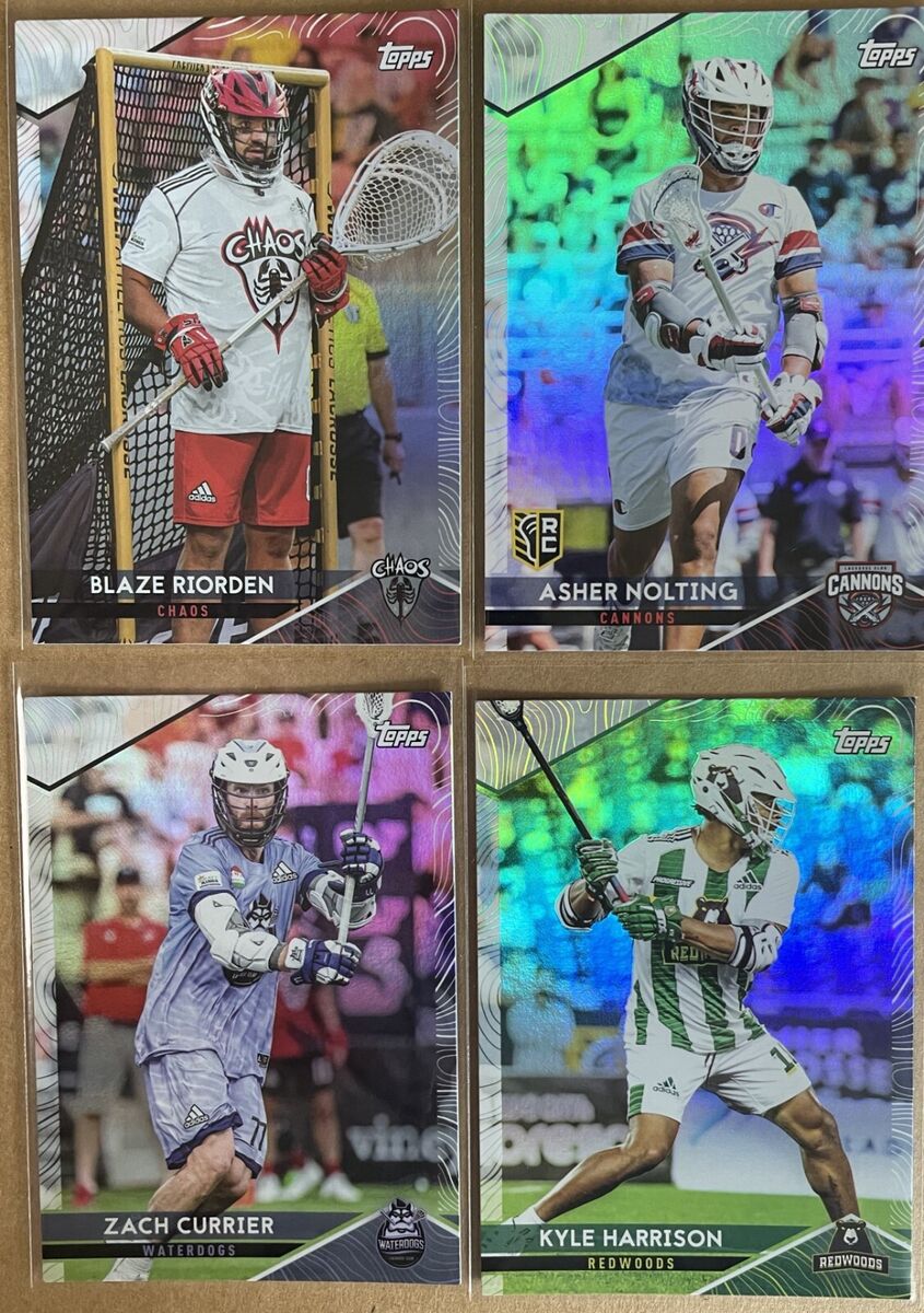 2022 Topps Premier Lacrosse League PLL Rainbow Foil Cards 2022 Topps Premier Lacrosse League PLL Rainbow Foil Cards