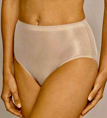 MIRACLESUIT Body Glow Warm Beige Nude Control Waistline Brief Panty Womens S 5