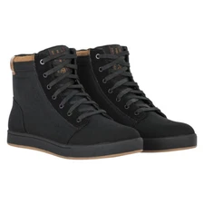 Highway 21 Axle Black/Gum Textile Motorcycle Shoes Men's Sizes 8 - 12 & 14