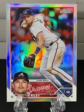2023 Topps Chrome Austin Riley Base Refractor #66 Atlanta Braves All Star