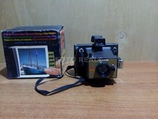GUASTA NON FUNZIONANTE MACCHINA FOTOGRAFICA POLAROID EE33 LAND CAMERA + SCATOLA