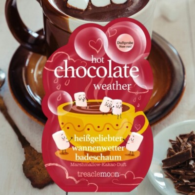Treaclemoon Badesalz Hot Chocolate weather Marshmallow&Kakao Duft 80 g