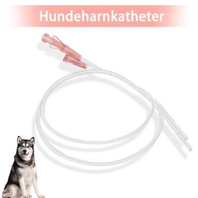 10pcs Hundekatheter mit Harnröhren-Urethra-Verstopfung, Welpe Tierarztinstrument
