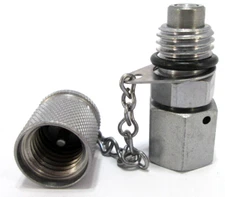 STAUFF - TEST COUPLING W/ BALL CHECK - SMK-20-JIC3/8-B-K-W3 - 37° JIC, SMK 20 W3