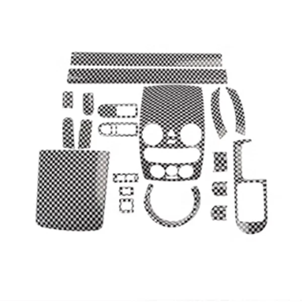 Kit de molduras decoración interior negro para Volkswagen Beetle 2003-2010 decoración marco Foto 4 de 4