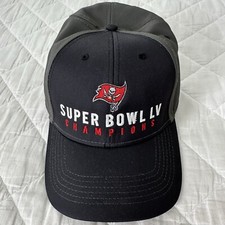 Tampa Bay Buccs Super Bowl LV Champions NFL Hat Gray Football