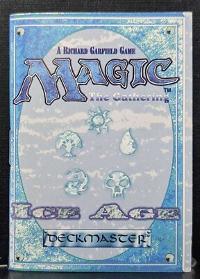 MTG Magic: the Gathering - Ice Age RULEBOOK Players Guide - 1995